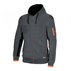 Sudadera issaline polar ortigara gris talla l