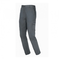 Pantalon multibolsillos issaline easystretch gris talla s