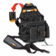 Bolsa porta herramientas toughbuilt oficial electricista + clip tech + correa