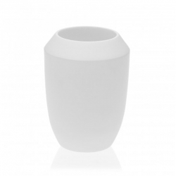 Vaso cepillo dientes versa resina blanco