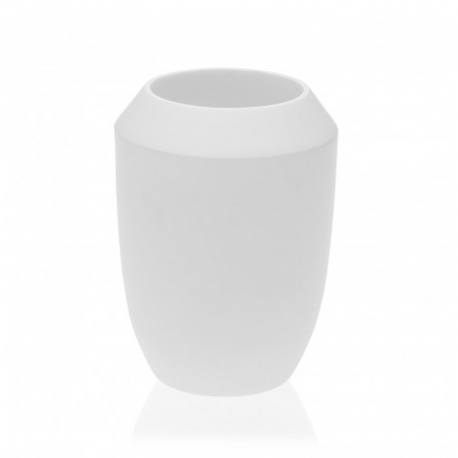 Vaso cepillo dientes versa resina blanco