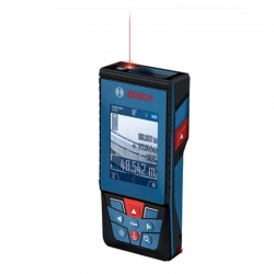 Medidor laser bosch glm 100-25 c + bolsa protectora + pilas + correa transporte