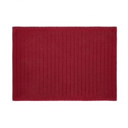 Alfombra baño algodon atenas tudia rojo 45x65cm