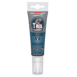 Adhesivo montaje sellador soudal t-rex classic 125 ml