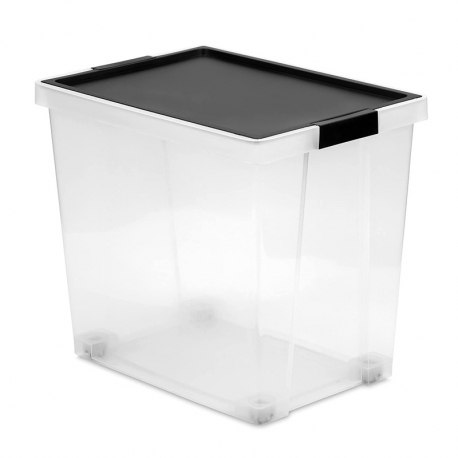 Caja organizadora tatay multiusos new 60l negro