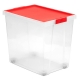 Caja organizadora tatay multiusos new 60l rojo