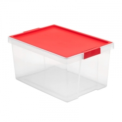 Caja organizadora tatay multiusos new 35l rojo