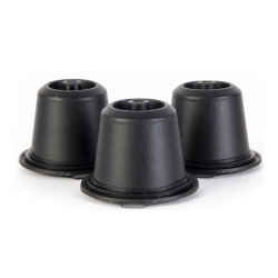 Capsulas nespresso reutilizable negras 3 unidades