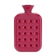 Bolsa agua caliente fashy goma inolora magenta 1,2l