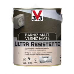 Barniz interior v33 ultra resistente mate 2,5l incoloro