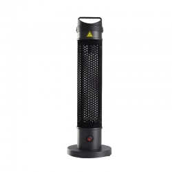 Estufa exterior schou cuarzo negro 800w