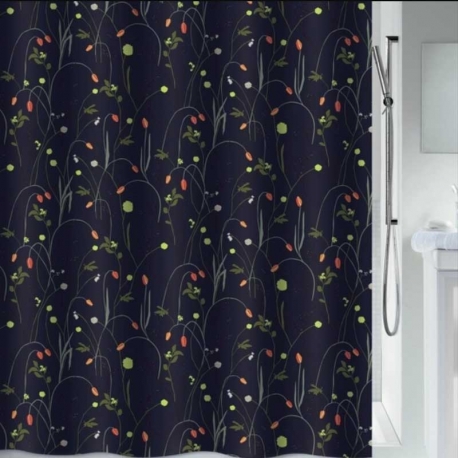 Cortina de baño spirella estampado 180x200cm