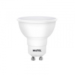 Bombilla led gu-10 8w 750 lumenes matel 