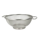 Colador escurridor inox con base y asas 20 cm