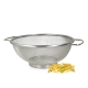 Colador escurridor inox con base y asas 20 cm