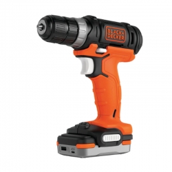 Taladro atornillador bateria black and decker usb 12v 1,5ah