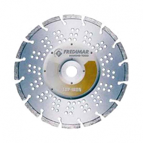 Disco de diamante fredimar segmentado laser top-iron 115 mm