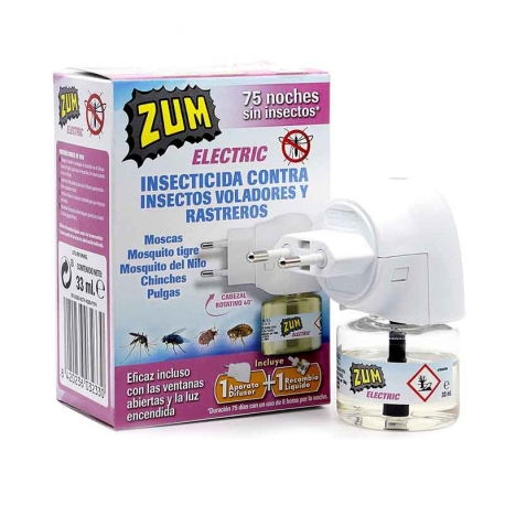 Ahuyentador mosquitos zum electric 33ml