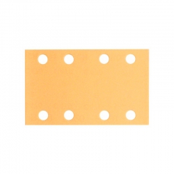 Hoja de lija bosch c470 gr120 80x133mm - 10 unidades