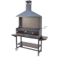 Barbacoa carbon con ruedas imex el zorro 71590