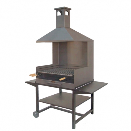 Barbacoa carbon imex el zorro 71594 especial paelleras parrilla inox