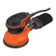 Lijadora con cable excentrica black & decker 240w ø 125 mm