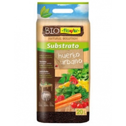 Substrato para huerto urbano bioflower 20 litros