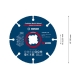 Disco de corte bosch expert carbide multiwheel x-lock 125x22,33mm