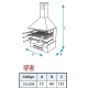 Barbacoa carbon y leÑa con ruedas imex el zorro 71562 y kit pollo