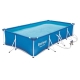 Piscina bestway steel pro 56424 con depuradora 400x211x81 cm rectangular azul 