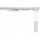 Riel cortina extensible blanco 210-390 cm