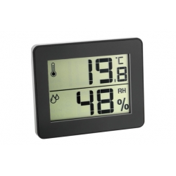 Termo-higrometro reloj digital 30.5027.01 negro