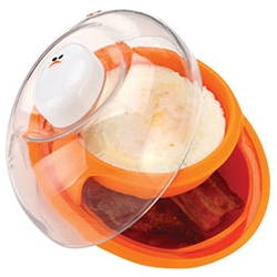 Moldes cocina para huevos y bacon joie en microondas