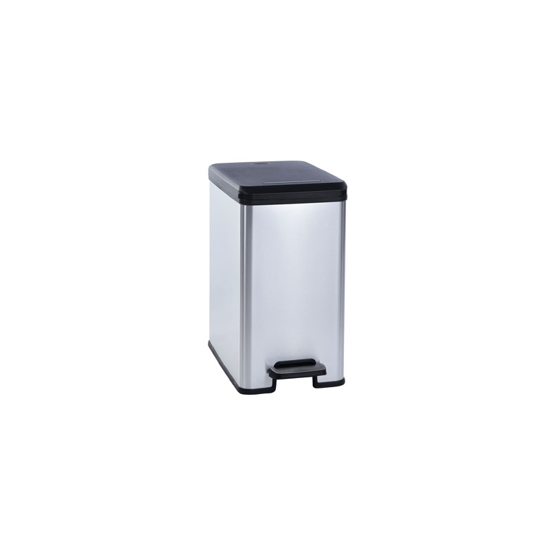 ⇒ Cubo de basura curver slim bin 25 litros metal ▷ Precio