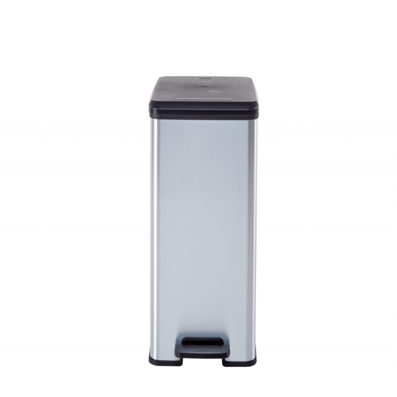 ⇒ Cubo de basura curver slim bin 40 litros metal ▷ Precio. ▷ Comprar con  los Mejores Precios. Ofertas online