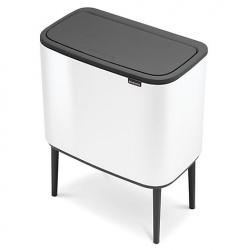 Cubo brabantia bo touch bin blanco 3 x 11 l