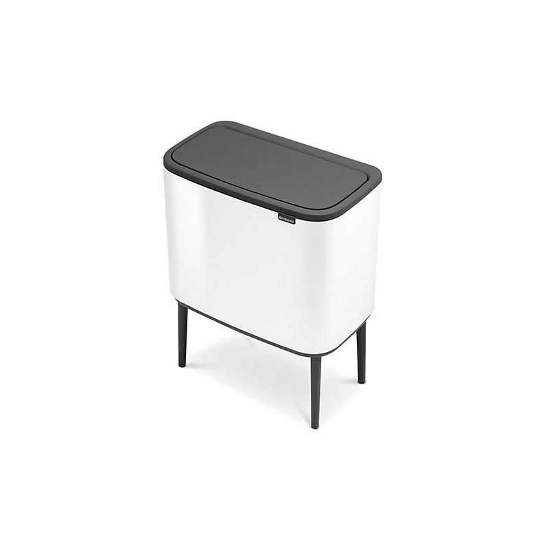 Cubo brabantia bo touch bin blanco 2 x 30 l