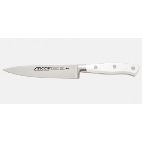 Cuchillo forjado arcos riviera blanc cocinero 150mm