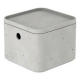 Caja ordenacion xs 3l gris cemento