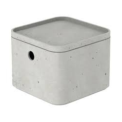 Caja ordenacion xs 3l gris cemento