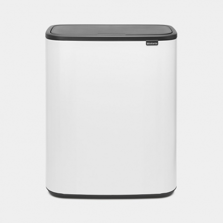 ⇒ Cubo brabantia bo touch bin blanco 2 x 30 l ▷ Precio. ▷ Comprar con los  Mejores Precios. Ofertas online