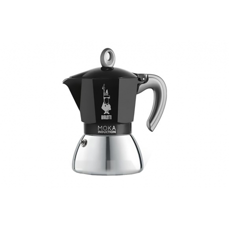 Cafetera bialetti new moka induction 6 tazas negra