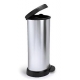 Cubo de basura curver metal bin 40l