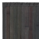 Alfombra de bambu gris 180 x 250 cm