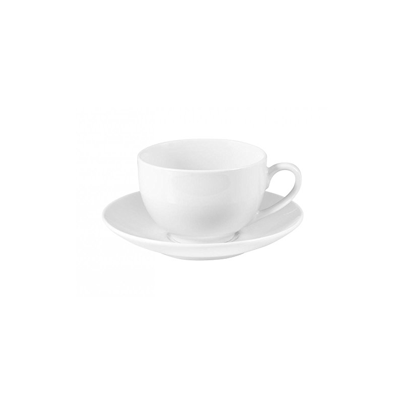 Asalto Nosotros mismos desagüe ⇒ Taza cafe con plato porcelana sweden blanco 10 cl ▷ Precio. ▷ Comprar con  los Mejores Precios. Ofertas online