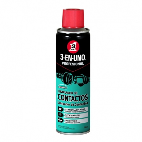 Limpiador de contactos 3 en 1 spray 250 ml