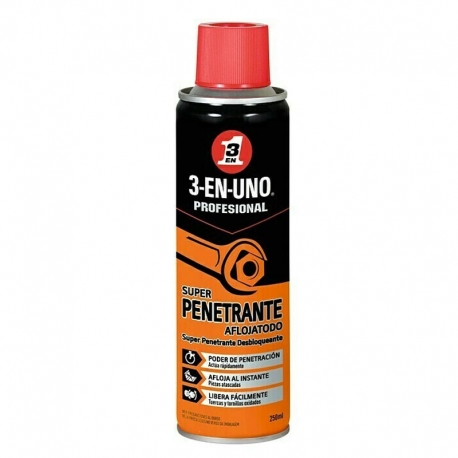 Super penetrante afloja todo 3 en 1 spray 250 ml