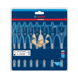 Set de brocas fresadoras planas bosch expert selfcut speed 8 unidades