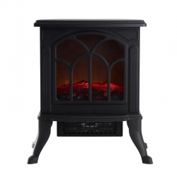 Chimenea electrica schou 1500w negro