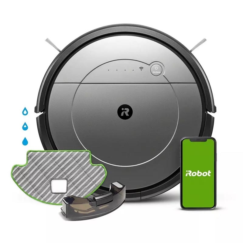 ⇒ Aspirador robot roomba combo friegasuelo con wifi ▷ Precio